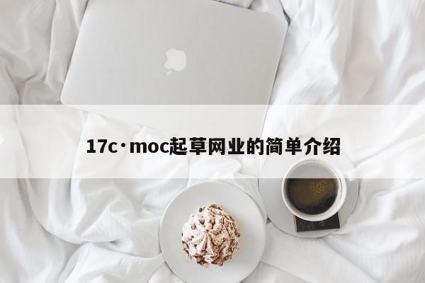 17c·moc起草网业的简单介绍